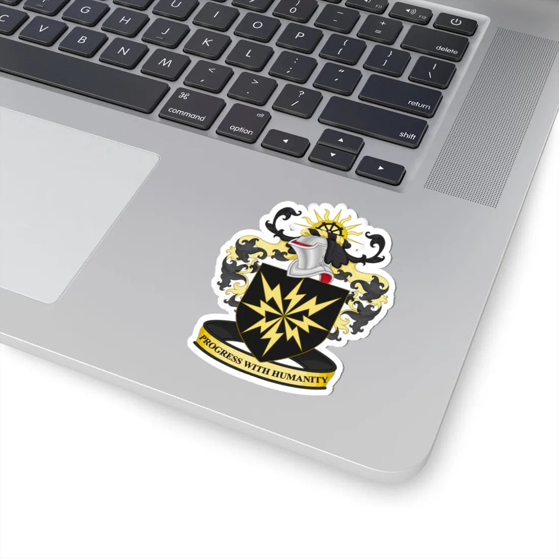 Coat of arms of the London Borough of Haringey (England) (Coat of Arms) STICKER Vinyl Kiss-Cut Decal - The Sticker Space