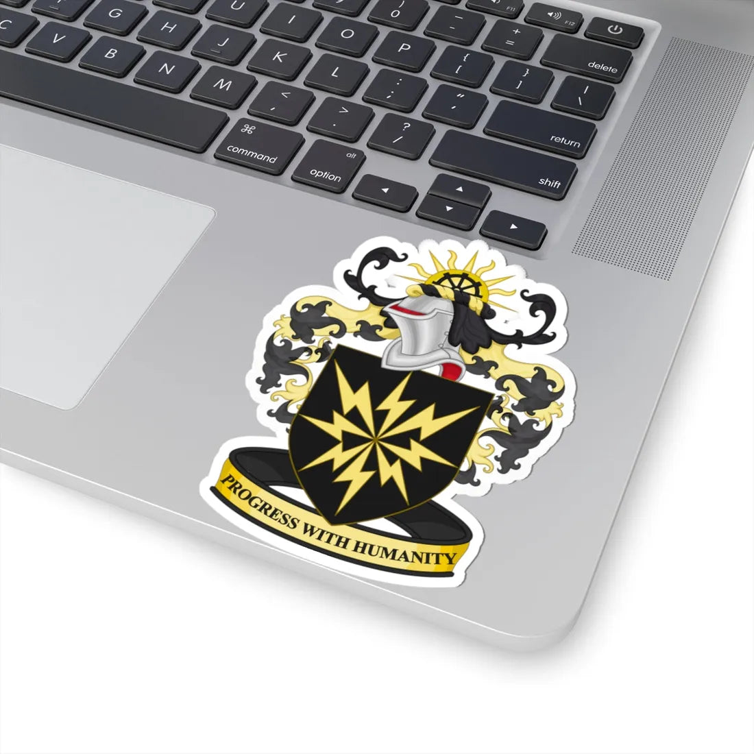 Coat of arms of the London Borough of Haringey (England) (Coat of Arms) STICKER Vinyl Kiss-Cut Decal - The Sticker Space