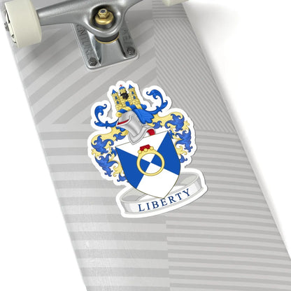 Coat of arms of the London Borough of Havering (England) (Coat of Arms) STICKER Vinyl Kiss-Cut Decal - The Sticker Space