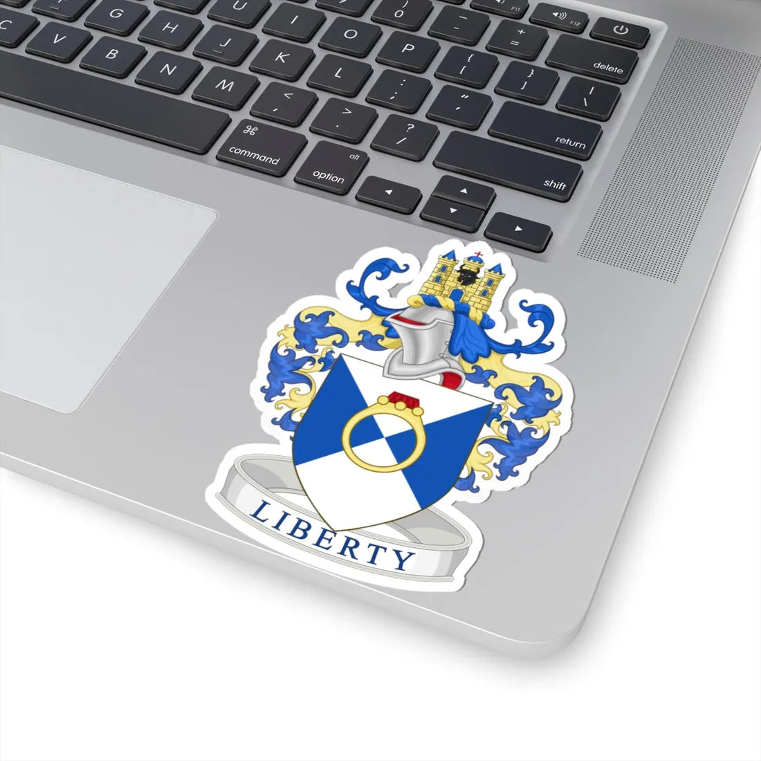 Coat of arms of the London Borough of Havering (England) (Coat of Arms) STICKER Vinyl Kiss-Cut Decal - The Sticker Space