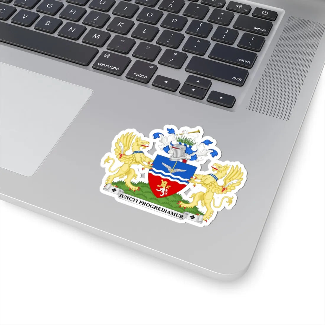 Coat of arms of the London Borough of Hounslow (England) (Coat of Arms) STICKER Vinyl Kiss-Cut Decal - The Sticker Space