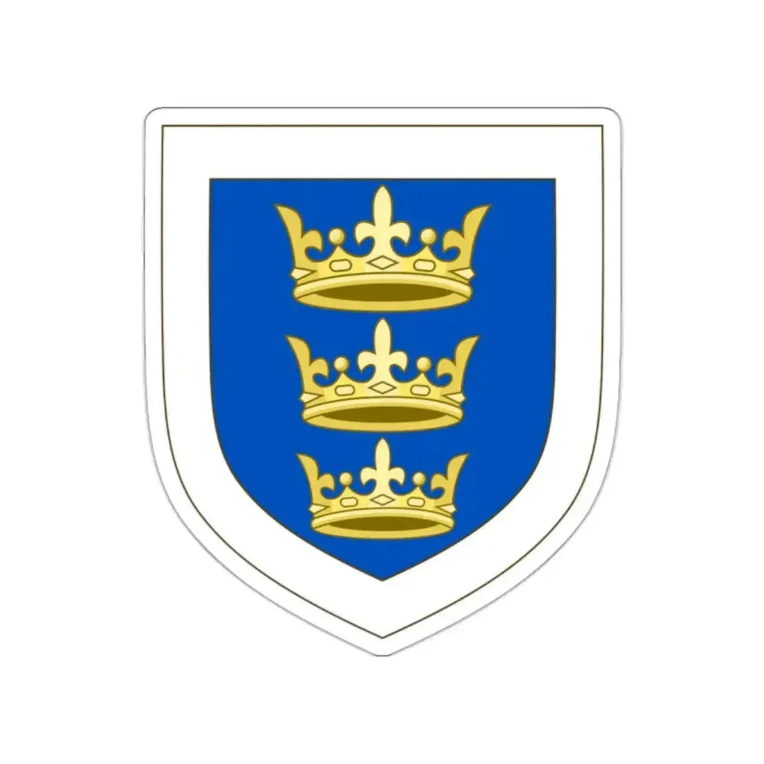 Coat of arms of the Lordship of Ireland STICKER Vinyl Die-Cut Decal - The Sticker Space