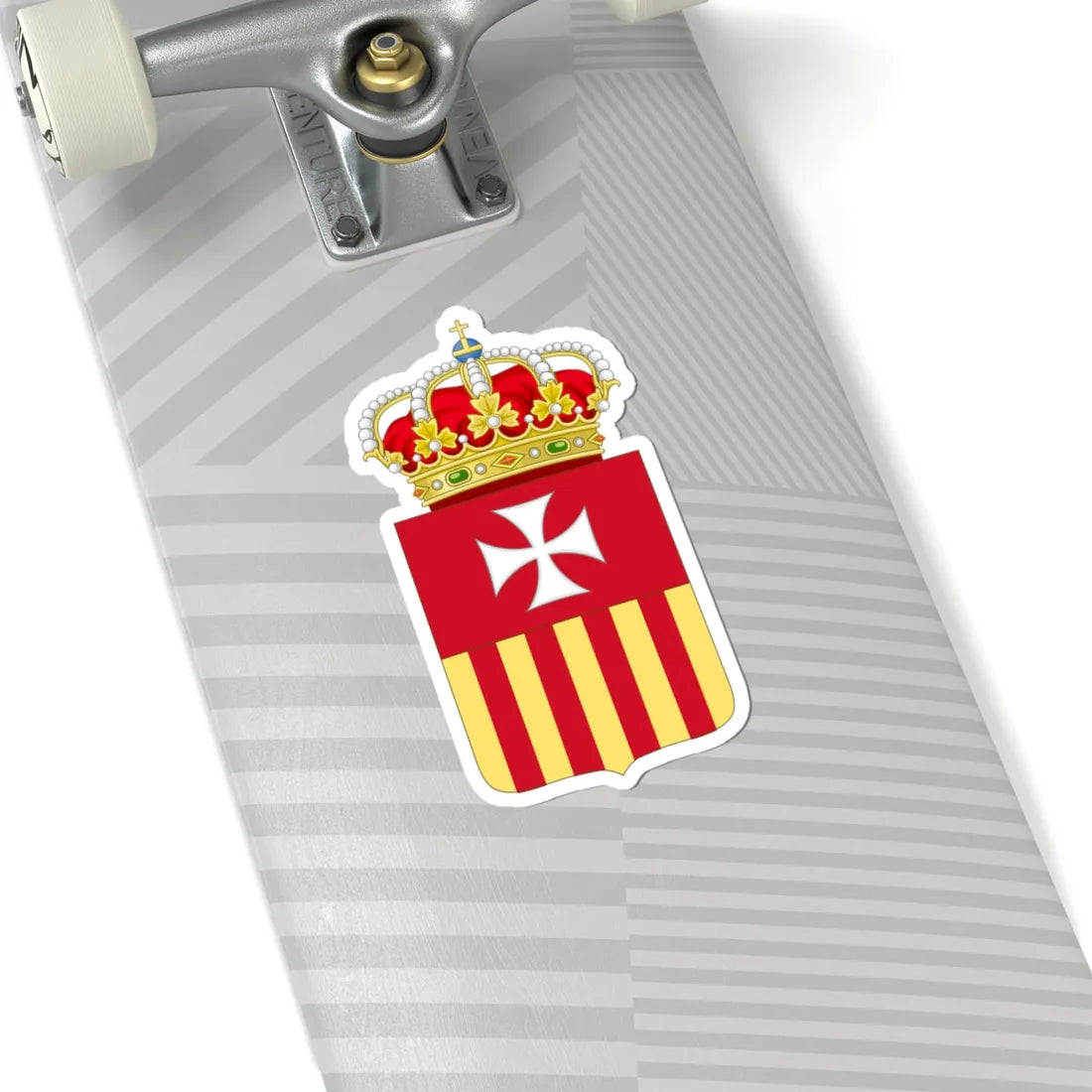 Coat of Arms of the Mercedarians (Spain) (Coat of Arms) STICKER Vinyl Kiss-Cut Decal - The Sticker Space