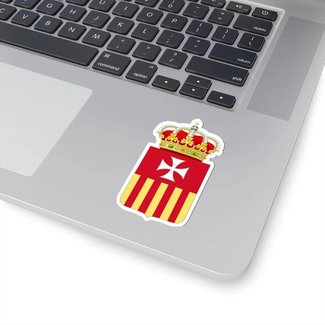 Coat of Arms of the Mercedarians (Spain) (Coat of Arms) STICKER Vinyl Kiss-Cut Decal - The Sticker Space