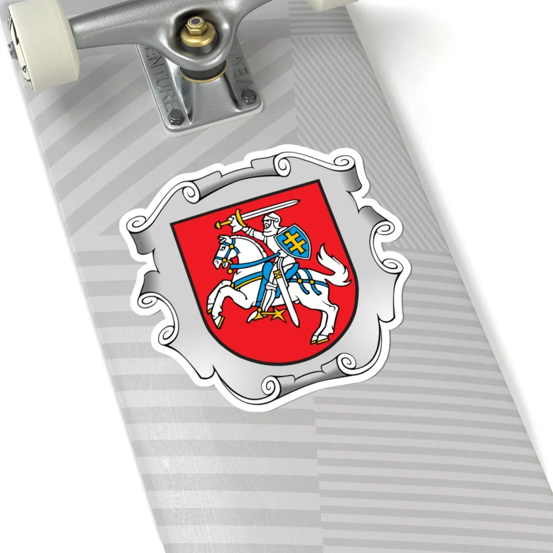 Coat of arms of the Ministry of the Interior of Lithuania 2 (Lithuania) (Coat of Arms) STICKER Vinyl Kiss-Cut Decal - The Sticker Space