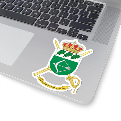 Coat of Arms of the MOE Headquarters Group (Spain) (Coat of Arms) STICKER Vinyl Kiss-Cut Decal - The Sticker Space