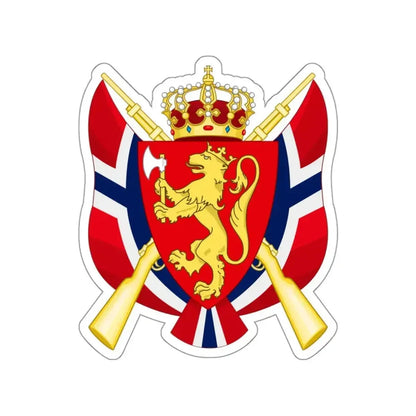 Coat of arms of the National Rifle Association of Norway STICKER Vinyl Die-Cut Decal - The Sticker Space