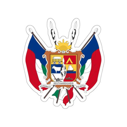 Coat of arms of the Nieuwe Republiek STICKER Vinyl Die-Cut Decal - The Sticker Space