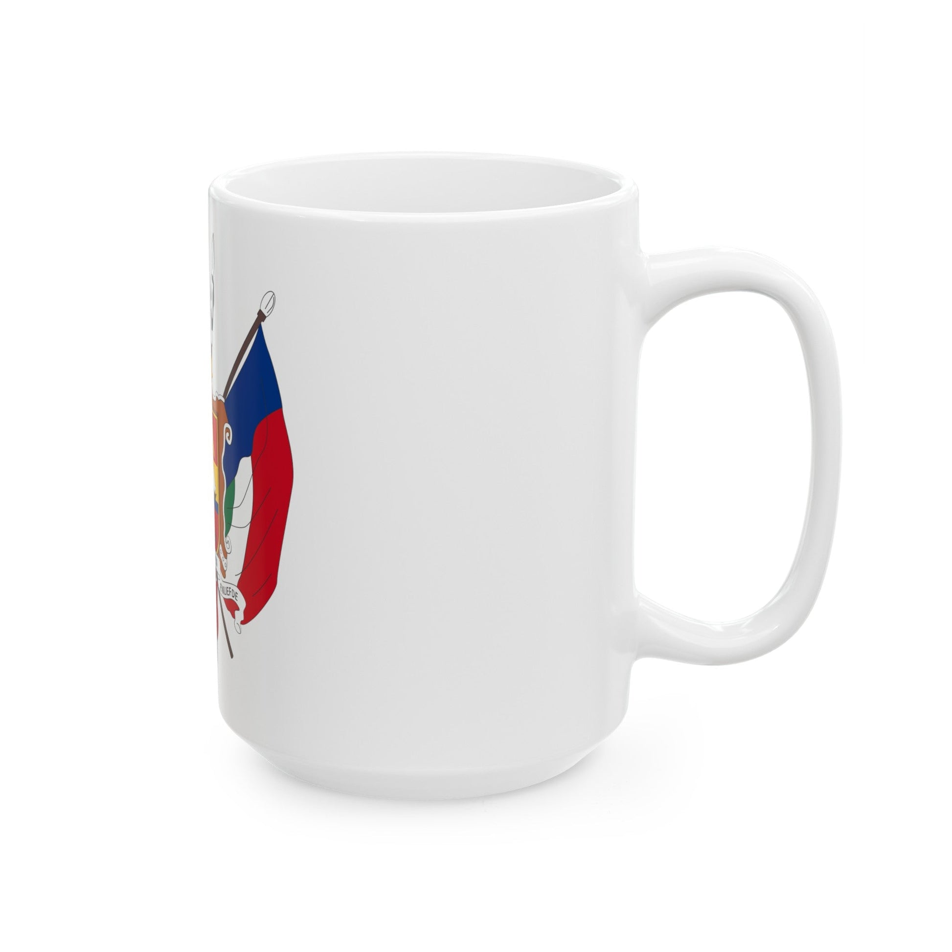 Coat of arms of the Nieuwe Republiek - White Coffee Mug-The Sticker Space