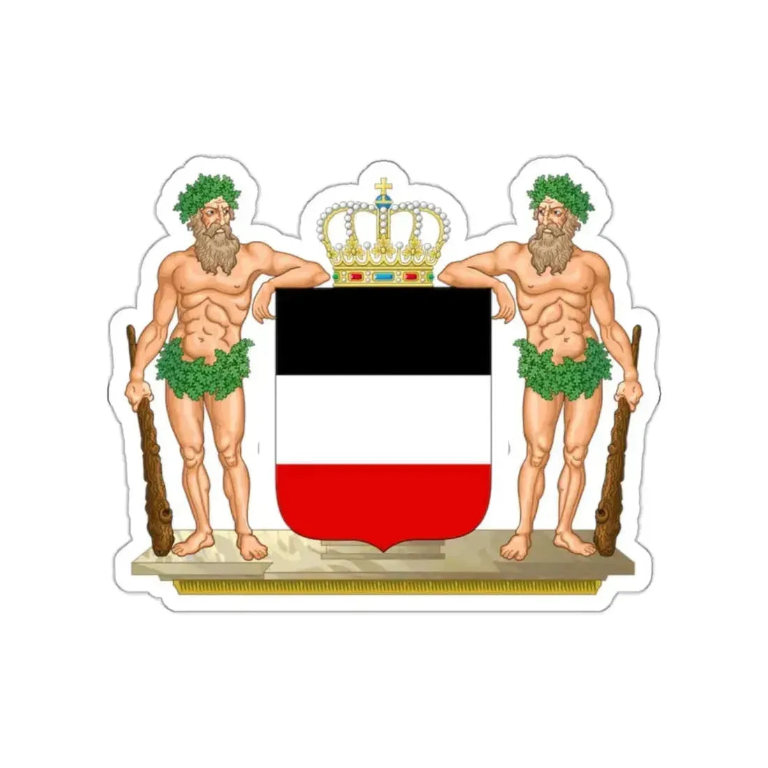 Coat of arms of the North German Confederation STICKER Vinyl Die-Cut Decal 2 Inch - The Sticker Space