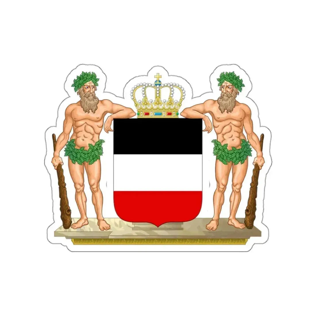 Coat of arms of the North German Confederation STICKER Vinyl Die-Cut Decal 3 Inch - The Sticker Space