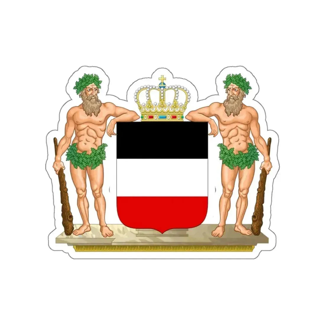 Coat of arms of the North German Confederation STICKER Vinyl Die-Cut Decal 6 Inch - The Sticker Space