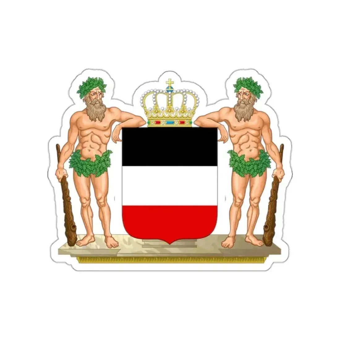 Coat of arms of the North German Confederation STICKER Vinyl Die-Cut Decal - The Sticker Space