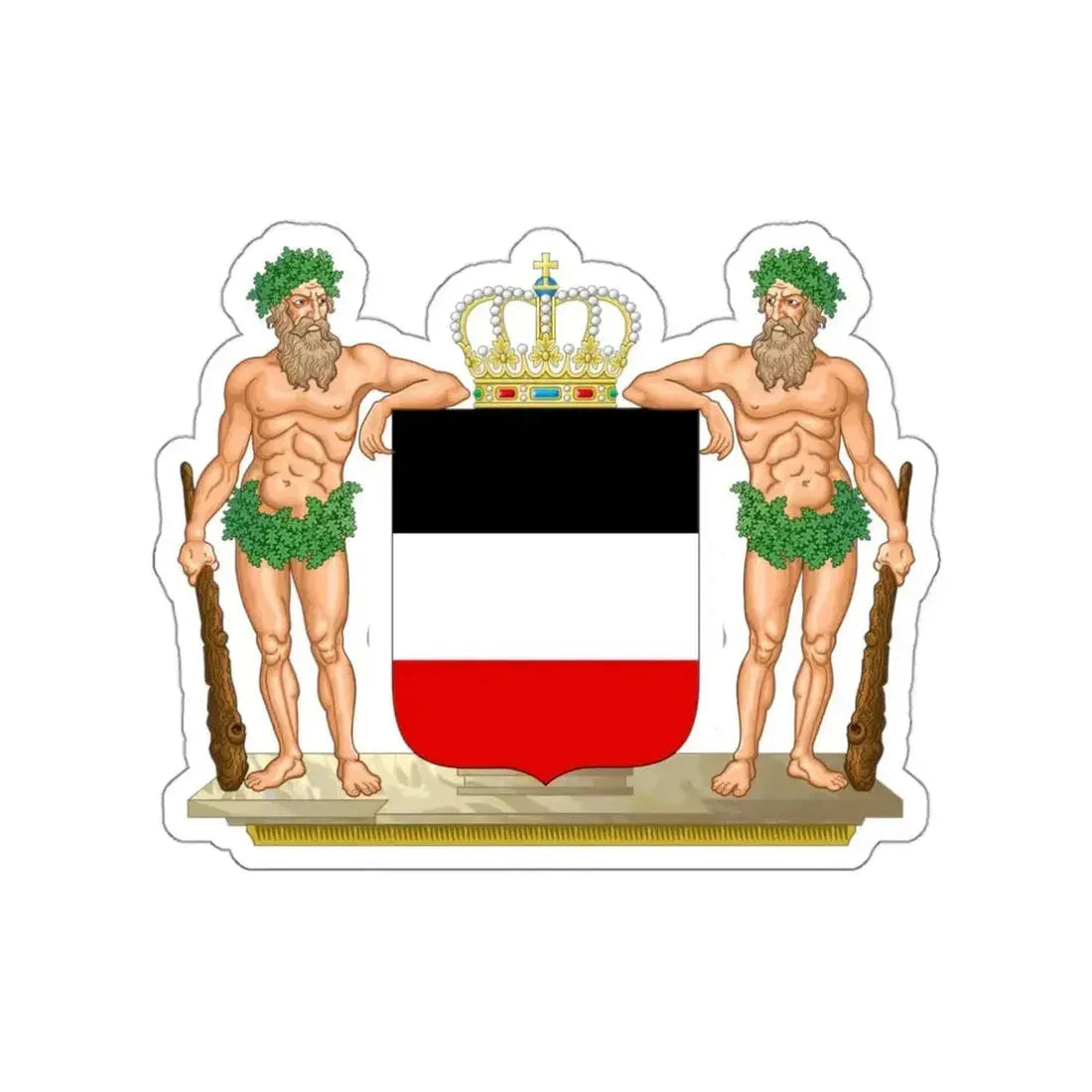 Coat of arms of the North German Confederation STICKER Vinyl Die-Cut Decal - The Sticker Space