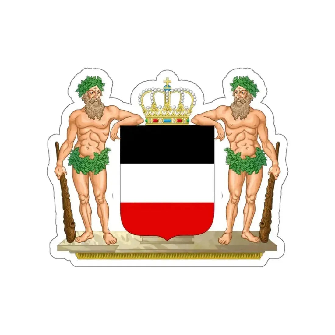 Coat of arms of the North German Confederation STICKER Vinyl Die-Cut Decal - The Sticker Space
