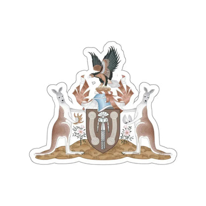 Coat of arms of the Northern Territory STICKER Vinyl Die-Cut Decal 3 Inch - The Sticker Space