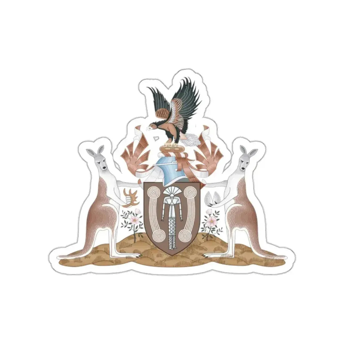Coat of arms of the Northern Territory STICKER Vinyl Die-Cut Decal - The Sticker Space