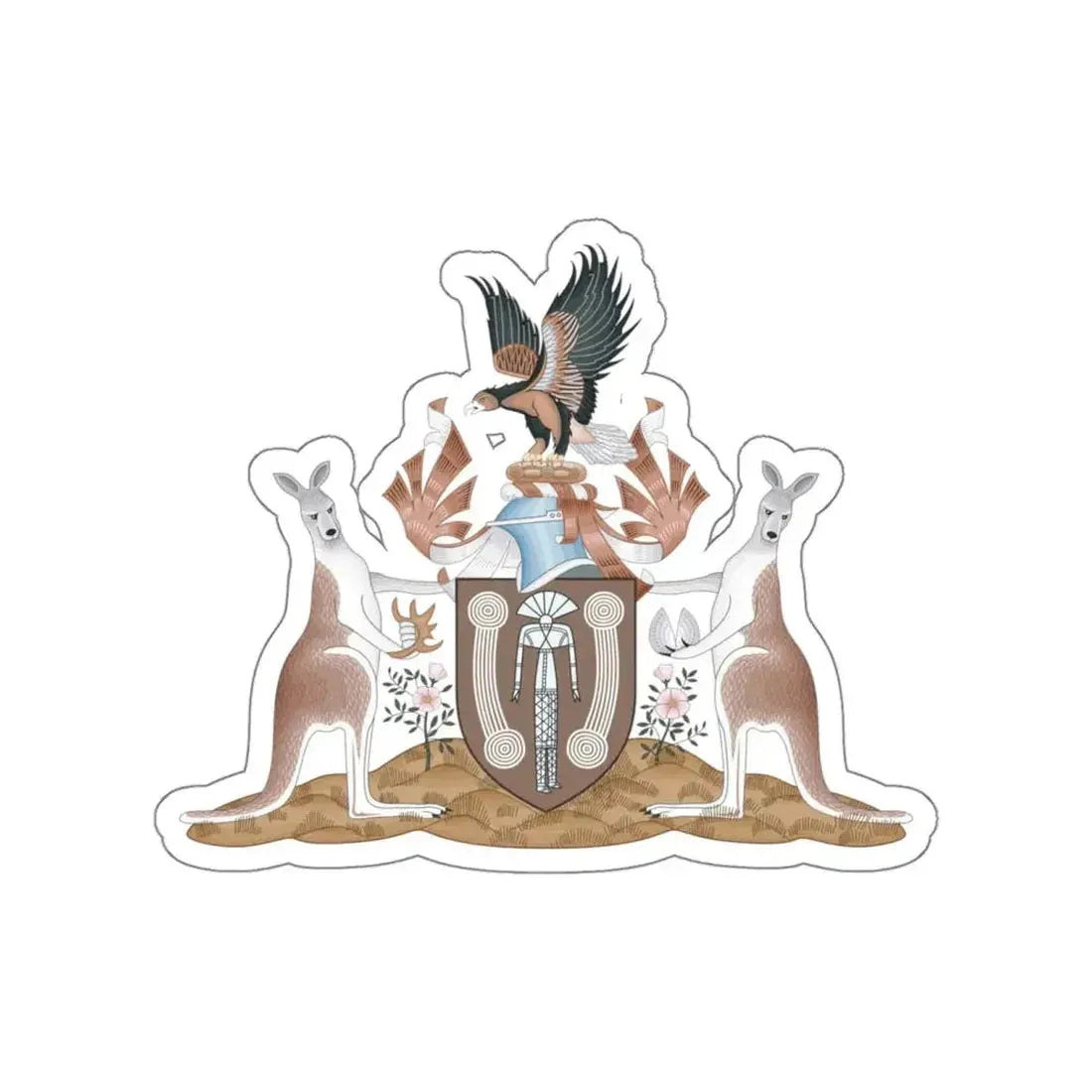 Coat of arms of the Northern Territory STICKER Vinyl Die-Cut Decal - The Sticker Space