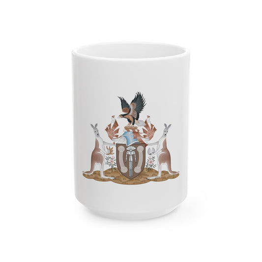 Coat of arms of the Northern Territory - White Coffee Mug-15oz-The Sticker Space