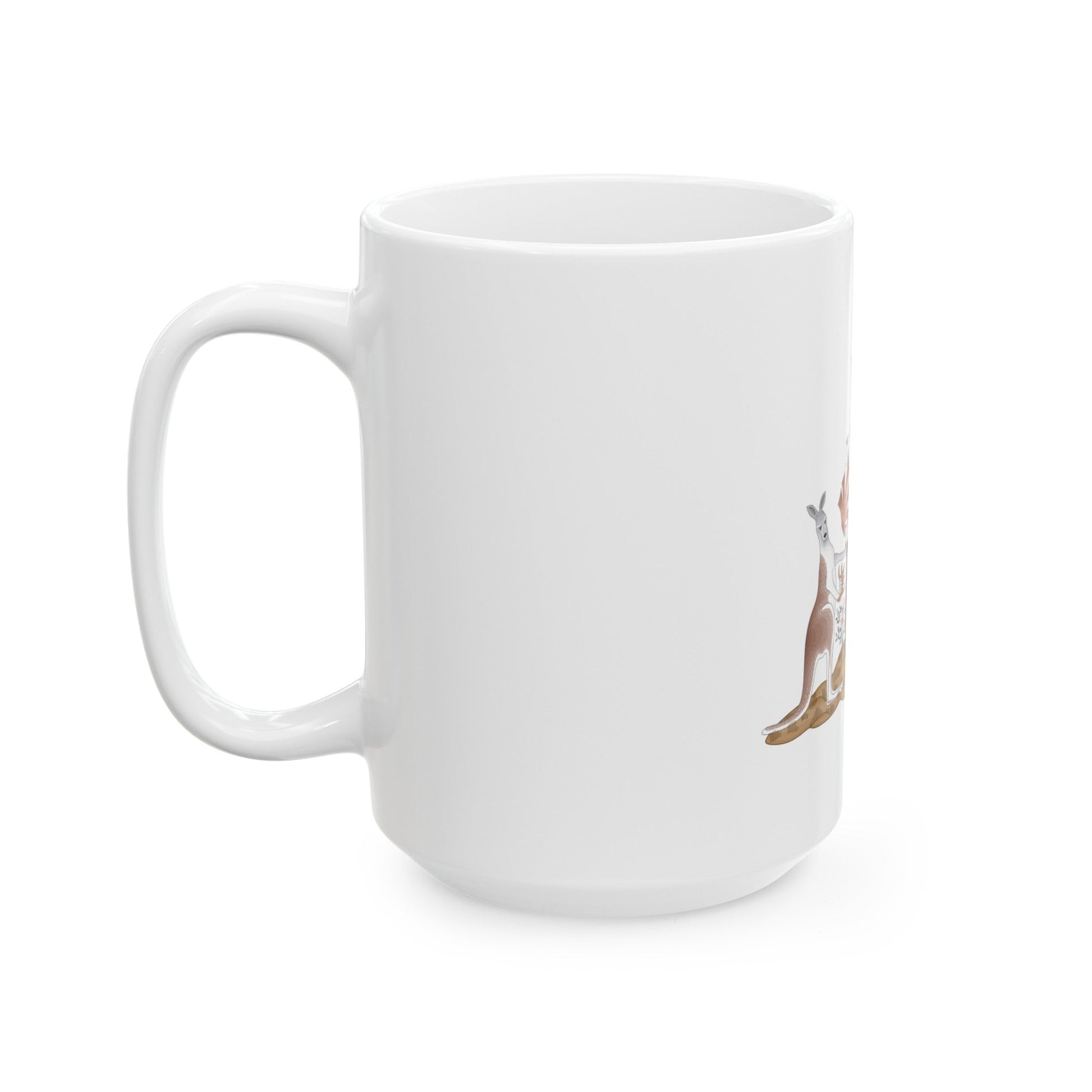 Coat of arms of the Northern Territory - White Coffee Mug-The Sticker Space