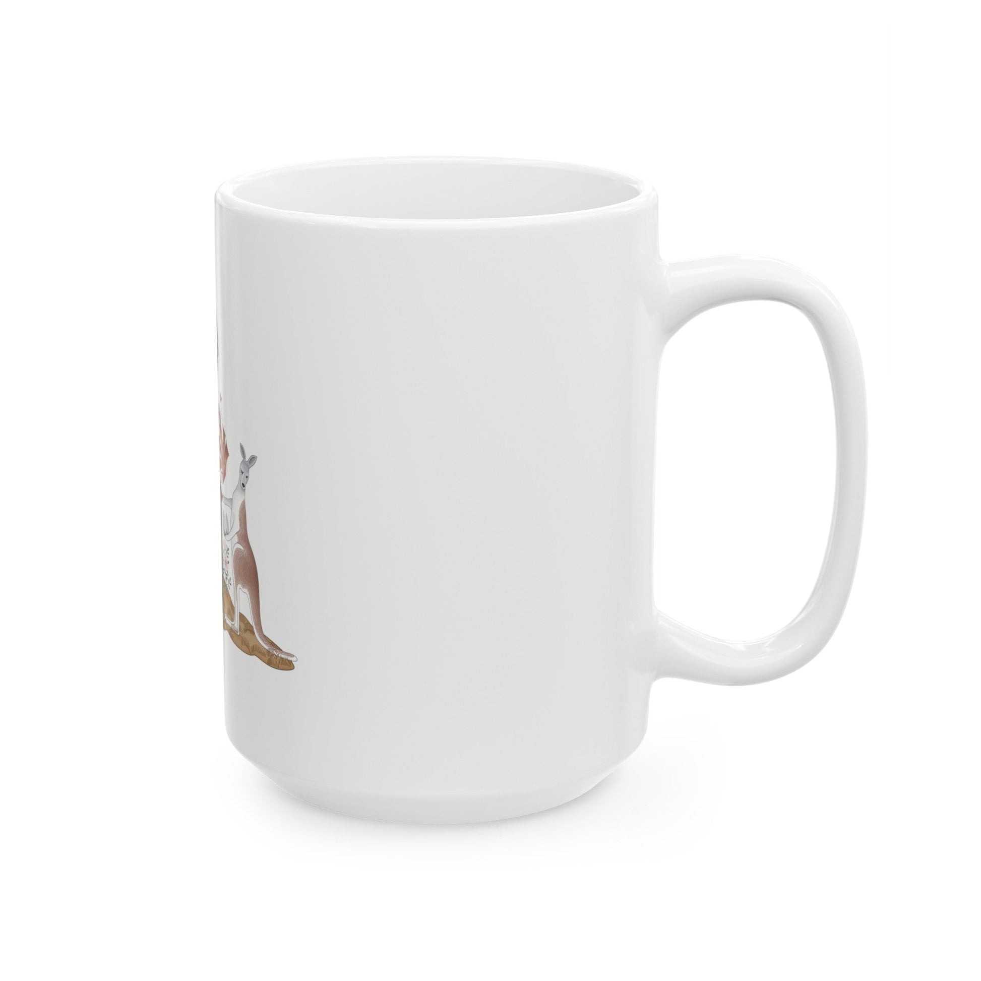 Coat of arms of the Northern Territory - White Coffee Mug-The Sticker Space