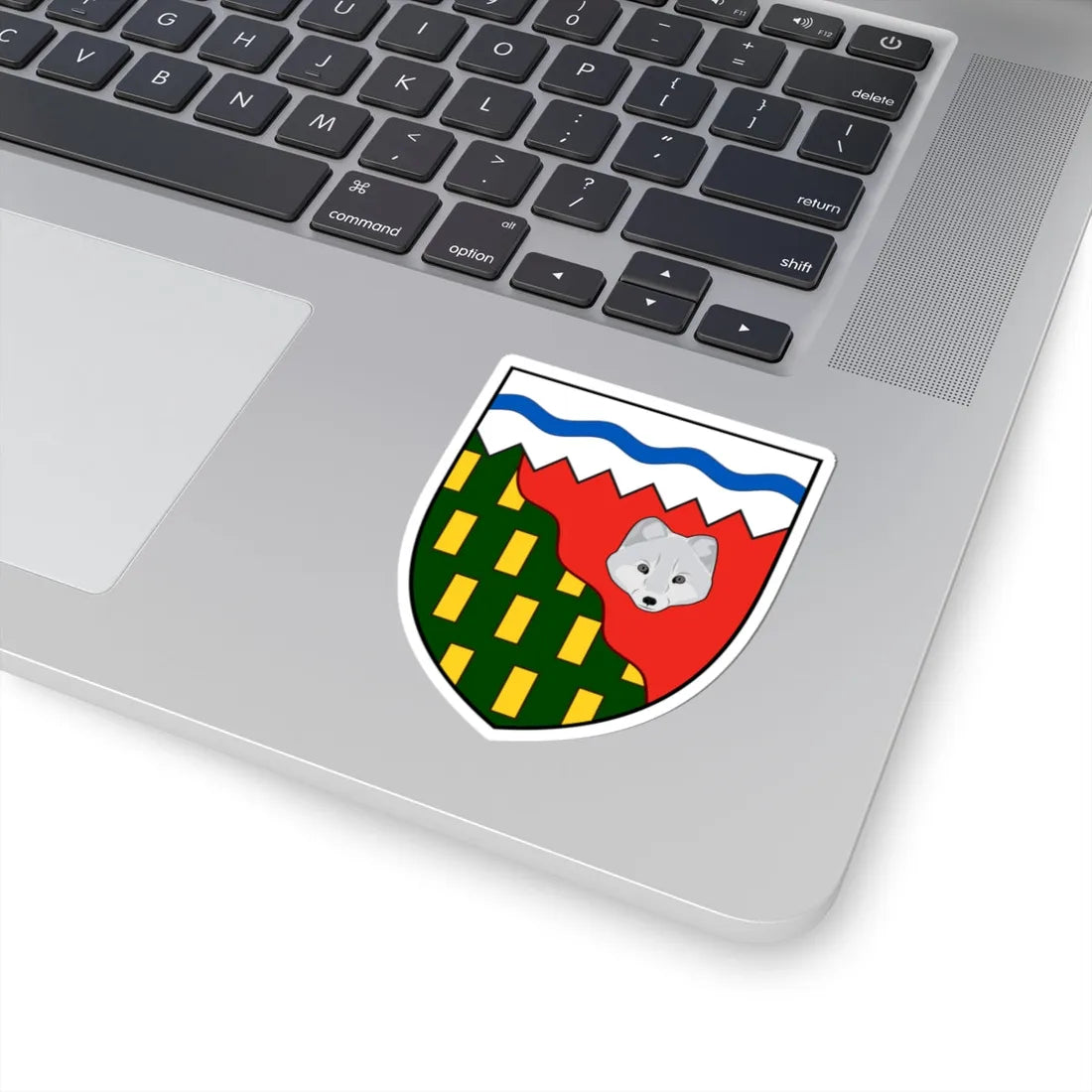 Coat of Arms of the Northwest Territories (Canada) (Coat of Arms) STICKER Vinyl Kiss-Cut Decal - The Sticker Space