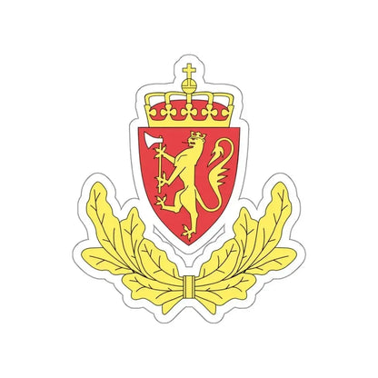Coat of arms of the Norwegian Border Police STICKER Vinyl Die-Cut Decal - The Sticker Space