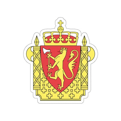 Coat of arms of the Norwegian Police Service STICKER Vinyl Die-Cut Decal - The Sticker Space