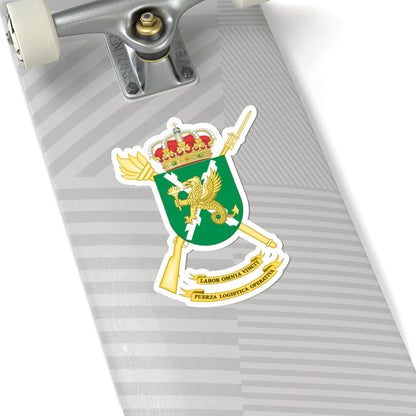 Coat of Arms of the Operational Logistics Force (Spain) (Coat of Arms) STICKER Vinyl Kiss-Cut Decal - The Sticker Space