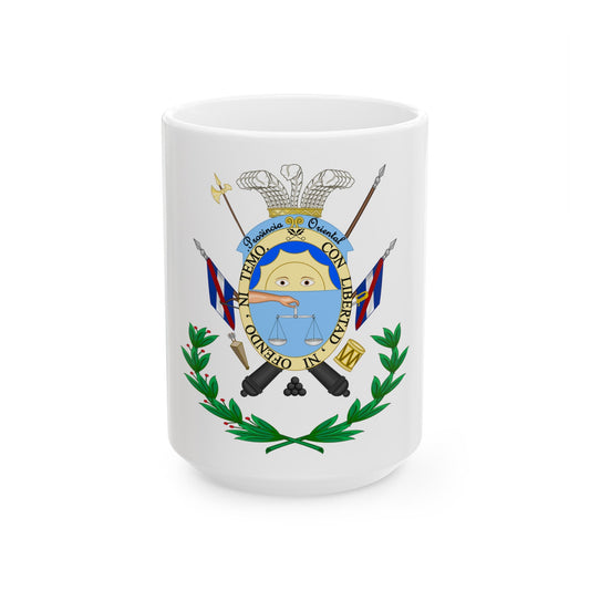 Coat of Arms of the Oriental Province - White Coffee Mug-15oz-The Sticker Space