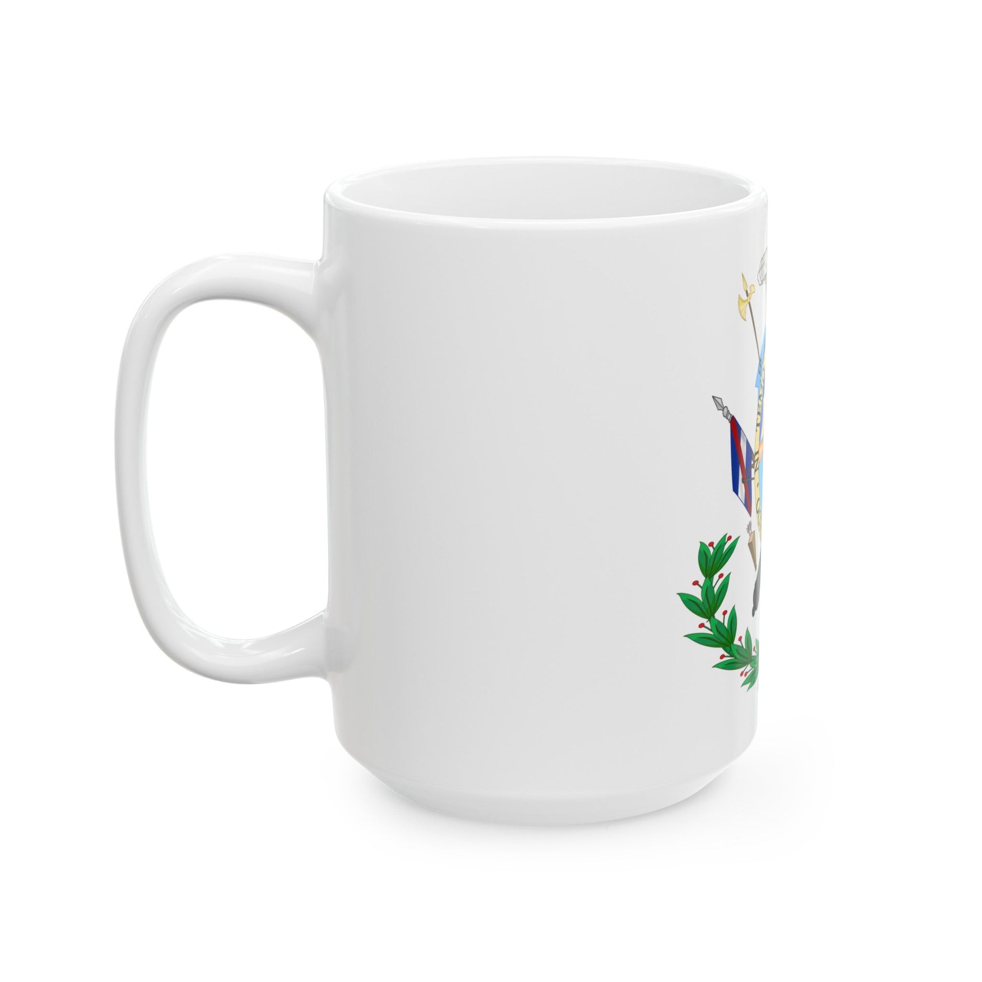 Coat of Arms of the Oriental Province - White Coffee Mug-The Sticker Space