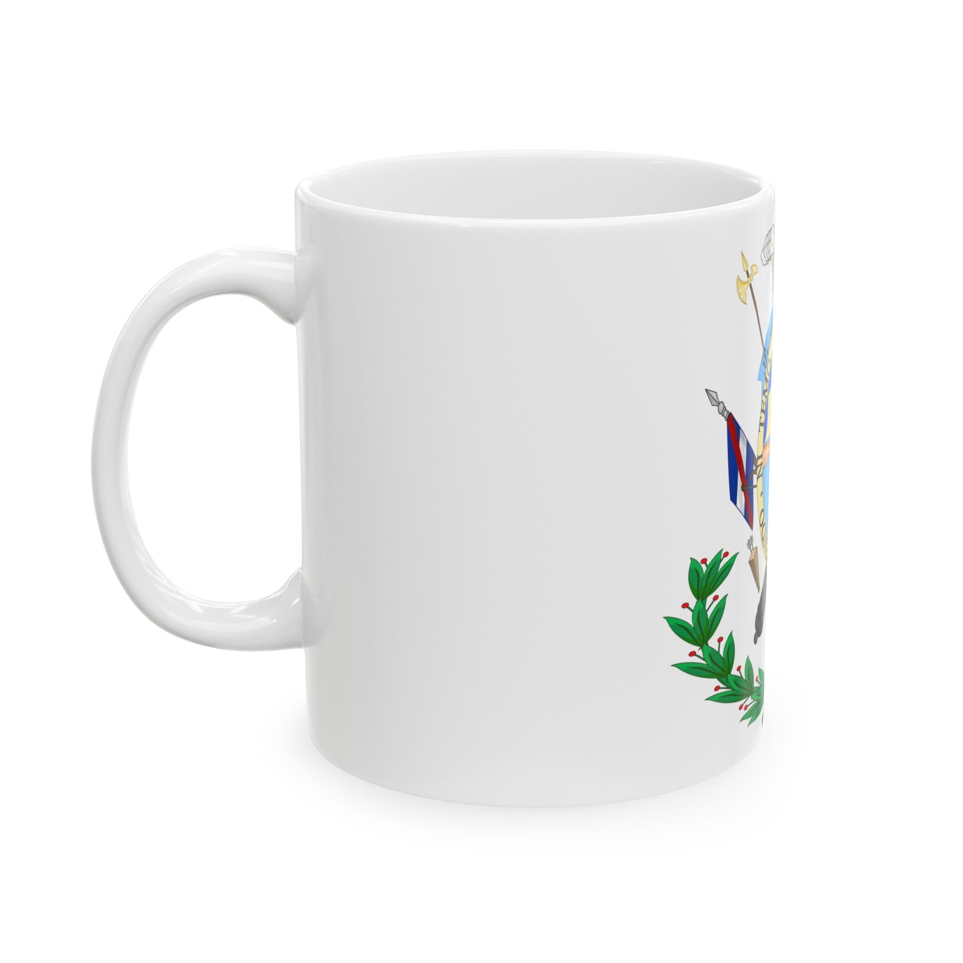 Coat of Arms of the Oriental Province - White Coffee Mug-The Sticker Space