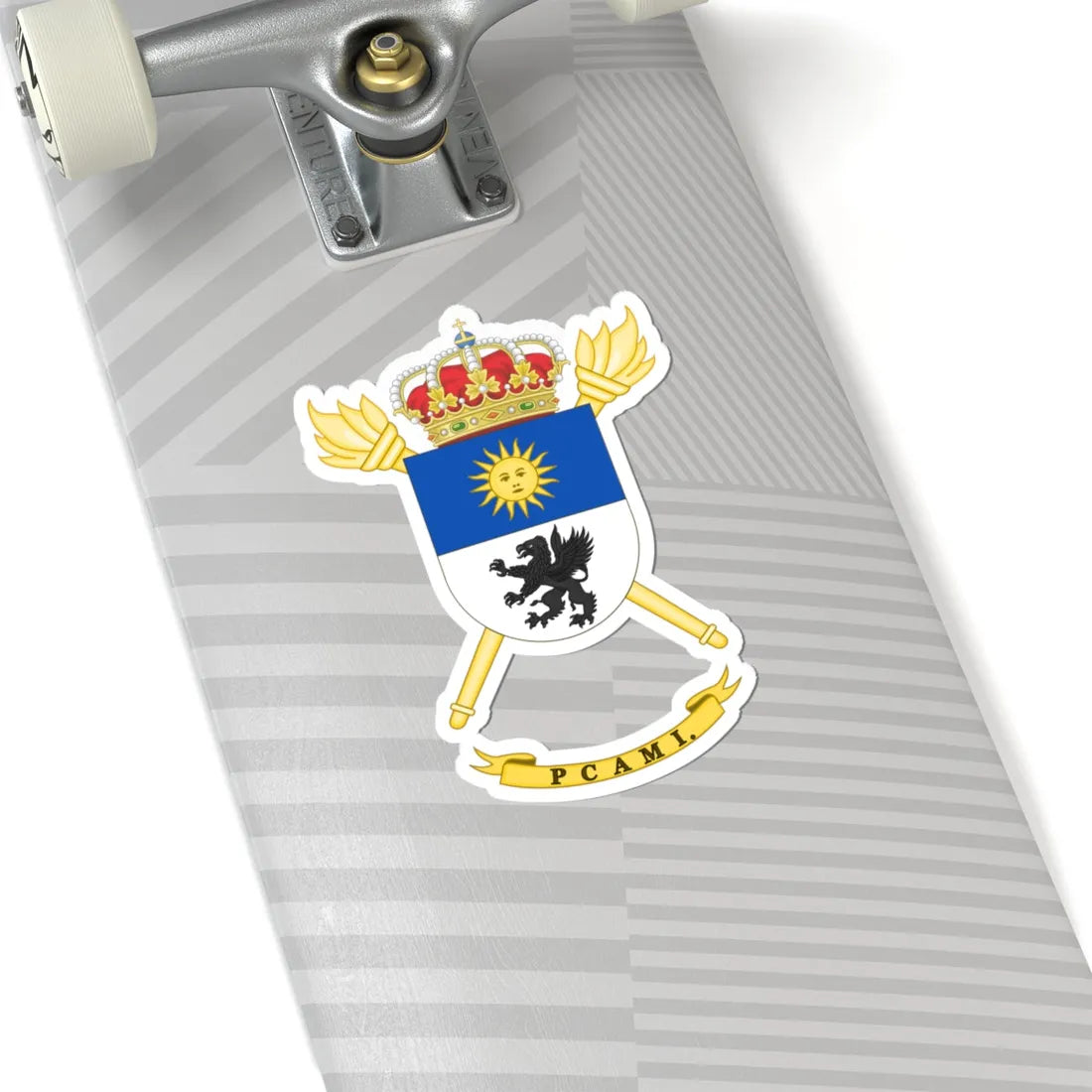 Coat of Arms of the PCAMI (Spain) (Coat of Arms) STICKER Vinyl Kiss-Cut Decal - The Sticker Space