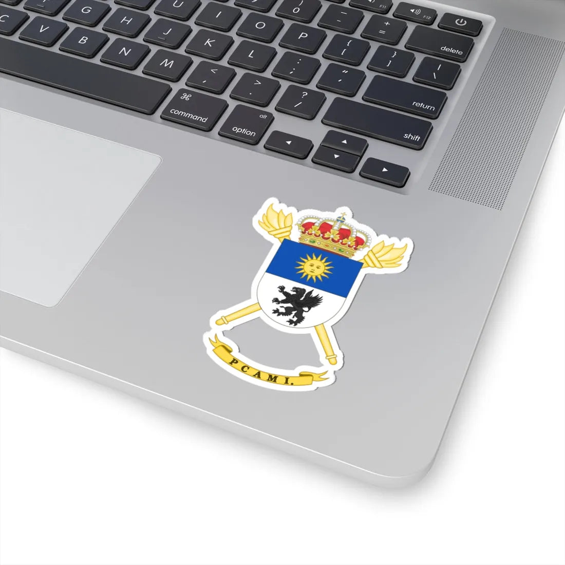 Coat of Arms of the PCAMI (Spain) (Coat of Arms) STICKER Vinyl Kiss-Cut Decal - The Sticker Space
