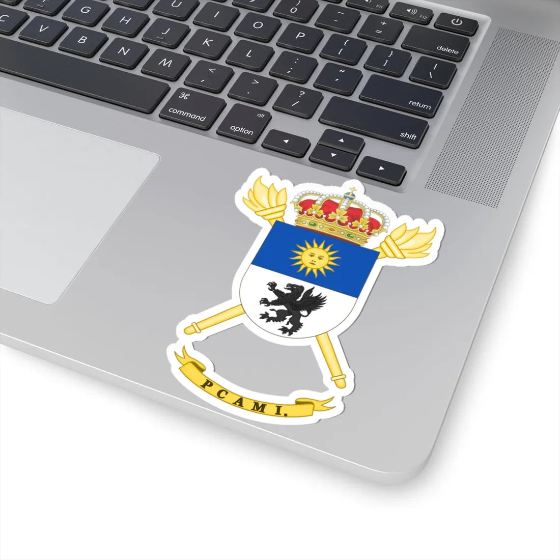 Coat of Arms of the PCAMI (Spain) (Coat of Arms) STICKER Vinyl Kiss-Cut Decal - The Sticker Space