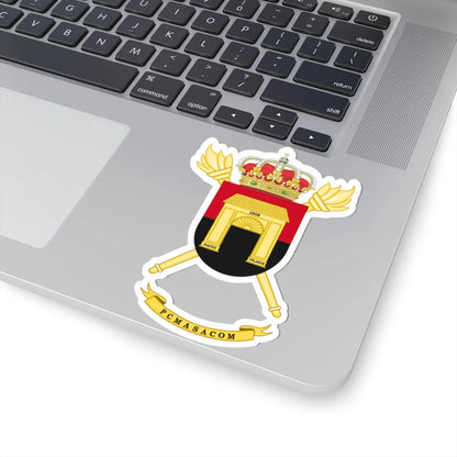 Coat of Arms of the PCMASACOM (Spain) (Coat of Arms) STICKER Vinyl Kiss-Cut Decal - The Sticker Space