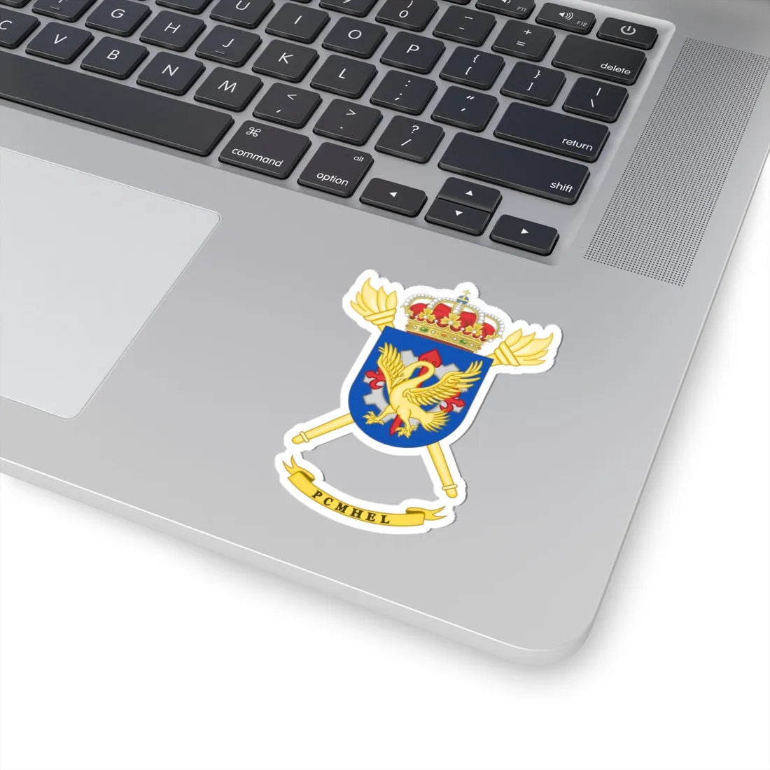 Coat of Arms of the PCMHEL (Spain) (Coat of Arms) STICKER Vinyl Kiss-Cut Decal - The Sticker Space
