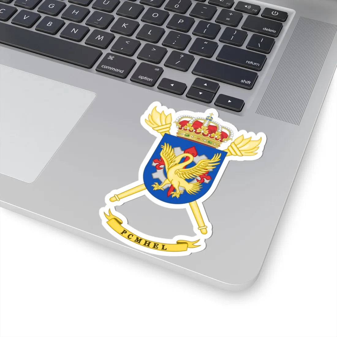 Coat of Arms of the PCMHEL (Spain) (Coat of Arms) STICKER Vinyl Kiss-Cut Decal - The Sticker Space