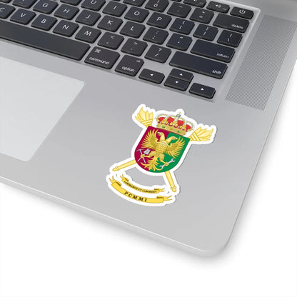 Coat of Arms of the PCMMI (Spain) (Coat of Arms) STICKER Vinyl Kiss-Cut Decal - The Sticker Space