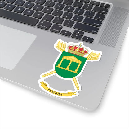 Coat of Arms of the PCMSHS (Spain) (Coat of Arms) STICKER Vinyl Kiss-Cut Decal - The Sticker Space