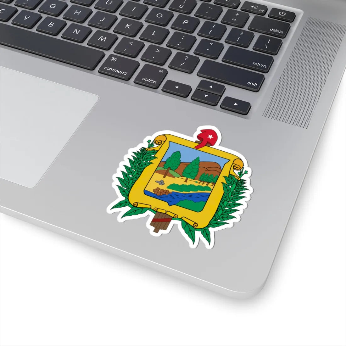 Coat of arms of the Pinar Del Rio Province (Cuba) (Coat of Arms) STICKER Vinyl Kiss-Cut Decal - The Sticker Space
