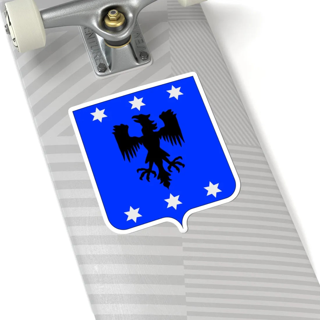 Coat of arms of the Poncarale family (Italy) (Coat of Arms) STICKER Vinyl Kiss-Cut Decal - The Sticker Space