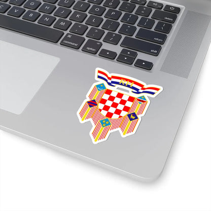 Coat of arms of the President of Croatia (Croatia) (Coat of Arms) STICKER Vinyl Kiss-Cut Decal - The Sticker Space