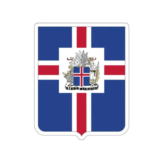 Coat of arms of the President of Iceland STICKER Vinyl Die-Cut Decal 2 Inch - The Sticker Space