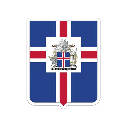 Coat of arms of the President of Iceland STICKER Vinyl Die-Cut Decal - The Sticker Space