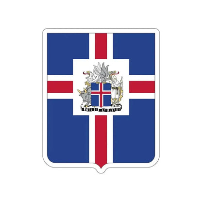 Coat of arms of the President of Iceland STICKER Vinyl Die-Cut Decal - The Sticker Space
