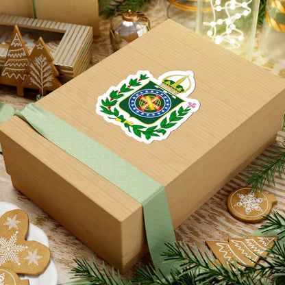 Coat of arms of the Prince Imperial of Brazil (Brazil) (Coat of Arms) STICKER Vinyl Kiss-Cut Decal - The Sticker Space