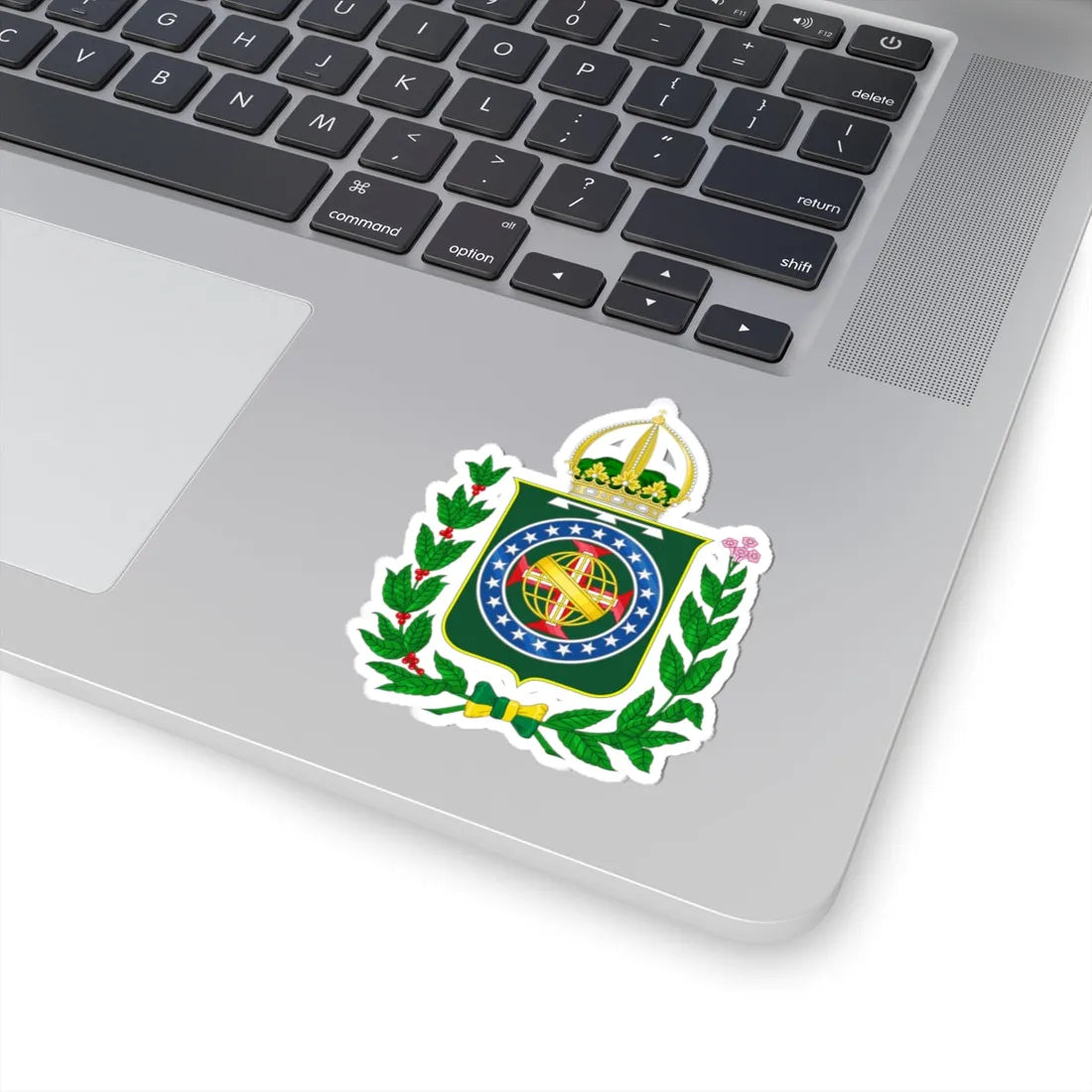 Coat of arms of the Prince Imperial of Brazil (Brazil) (Coat of Arms) STICKER Vinyl Kiss-Cut Decal - The Sticker Space