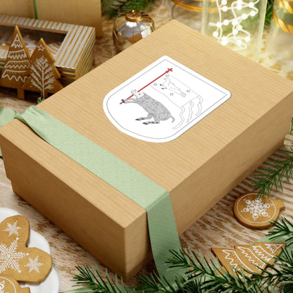 Coat of arms of the Principality of Mingrelia (Georgia) (Coat of Arms) STICKER Vinyl Kiss-Cut Decal - The Sticker Space