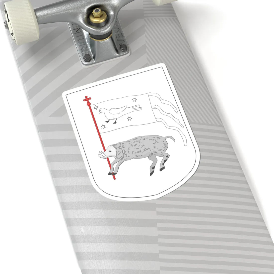 Coat of arms of the Principality of Mingrelia (Georgia) (Coat of Arms) STICKER Vinyl Kiss-Cut Decal - The Sticker Space